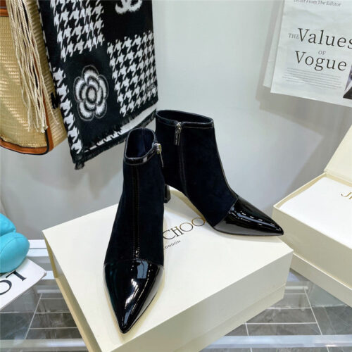 High Quality Luxury Jimmy Choo High Heel Ankle Boots – Style 29175 alternate view