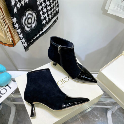 High Quality Luxury Jimmy Choo High Heel Ankle Boots – Style 29175 product detail