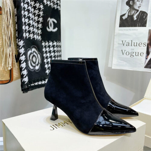 High Quality Luxury Jimmy Choo High Heel Ankle Boots – Style 29175