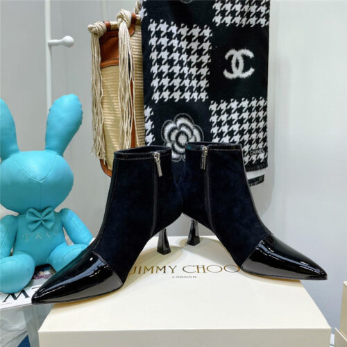 High Quality Luxury Jimmy Choo High Heel Ankle Boots – Style 29175 product detail