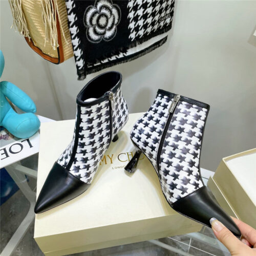 High Quality Luxury Jimmy Choo High Heel Ankle Boots product detail