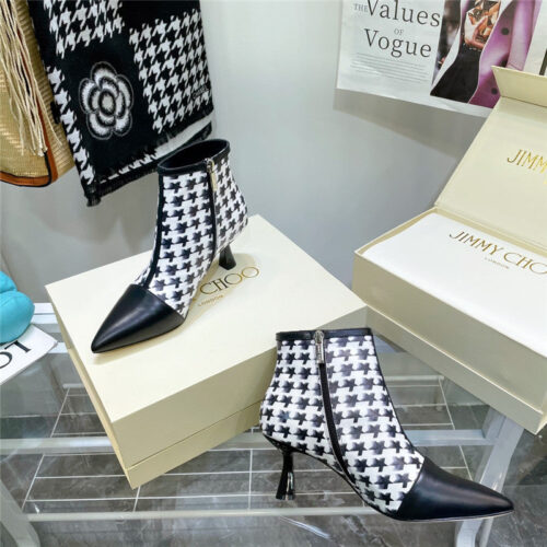 High Quality Luxury Jimmy Choo High Heel Ankle Boots product detail