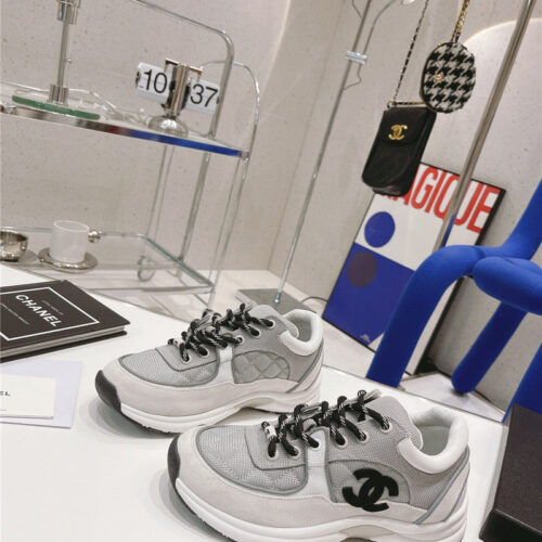 High Quality Luxury Chanel Sneakers Womens – Style 33254