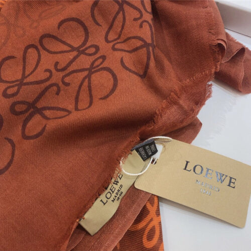 High Quality Luxury Loewe Anagram Scarf In Wool And Cashmere – Style 26505 product detail