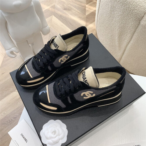 High Quality Luxury Chanel Sneakers Womens – Style 95398 alternate view