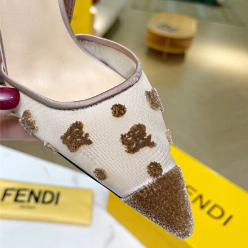 High Quality Luxury Fendi High Heel Sandals – Style 57907 product detail