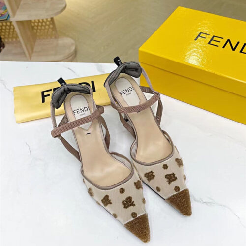 High Quality Luxury Fendi High Heel Sandals – Style 57907 product detail