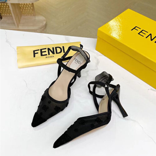High Quality Luxury Fendi High Heel Sandals – Style 62995 product detail
