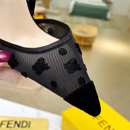 High Quality Luxury Fendi High Heel Sandals – Style 62995 product detail