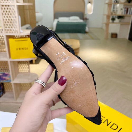 High Quality Luxury Fendi High Heel Sandals – Style 62995 product detail