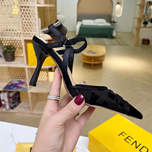 High Quality Luxury Fendi High Heel Sandals – Style 62995 product detail