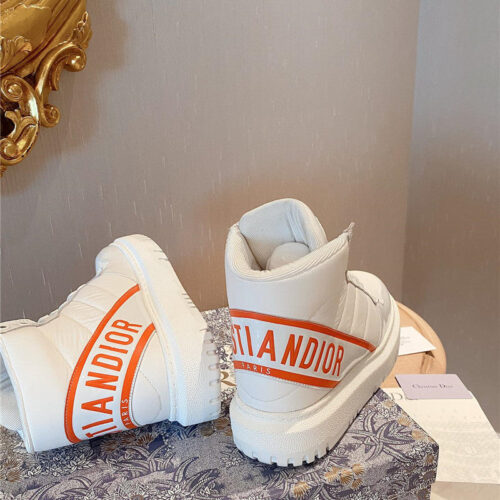 High Quality Luxury Dior High-Top Warmth Sneakers product detail