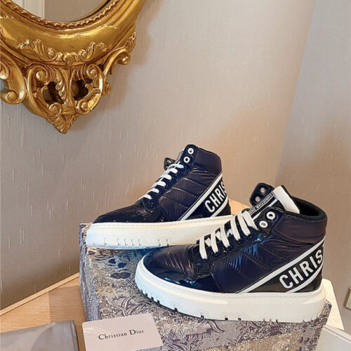 High Quality Luxury Dior High-Top Warmth Sneakers – Style 87878