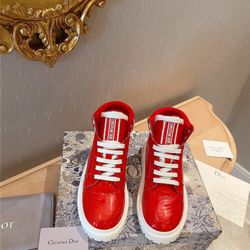 High Quality Luxury Dior High-Top Warmth Sneakers – Style 08774 product detail