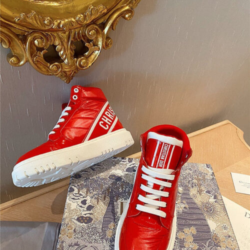 High Quality Luxury Dior High-Top Warmth Sneakers – Style 08774 alternate view