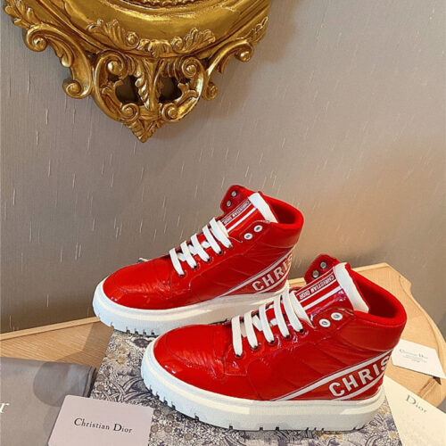 High Quality Luxury Dior High-Top Warmth Sneakers – Style 08774
