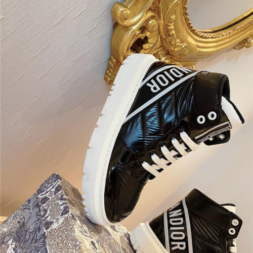 High Quality Luxury Dior High-Top Warmth Sneakers – Style 70918 product detail