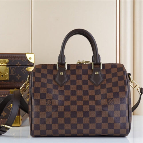 High Quality Luxury Louis Vuitton Speedy 25 Monogram Bag alternate view