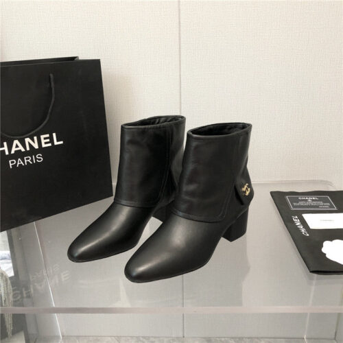 High Quality Luxury Chanel New Short Ankle Boots – Style 31366