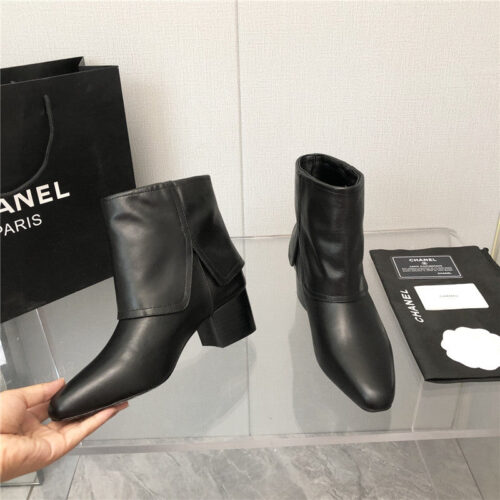 High Quality Luxury Chanel New Short Ankle Boots – Style 31366 product detail