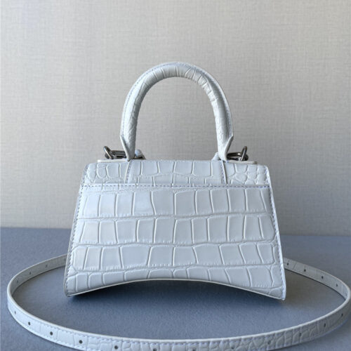 High Quality Luxury Balenciaga Hourglass Xs Crocodile alternate view