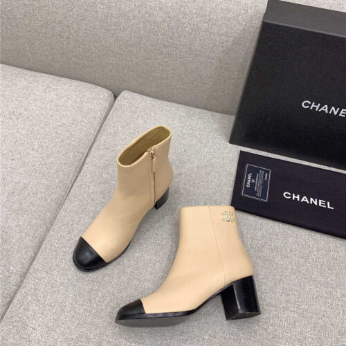 High Quality Luxury Chanel New Short Ankle Boots – Style 86726 alternate view