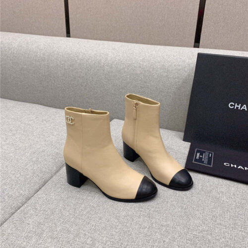 High Quality Luxury Chanel New Short Ankle Boots – Style 86726