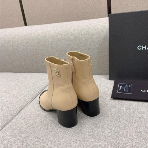 High Quality Luxury Chanel New Short Ankle Boots – Style 86726 product detail