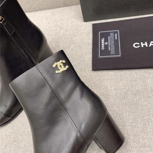 High Quality Luxury Chanel New Short Ankle Boots – Style 81638 product detail