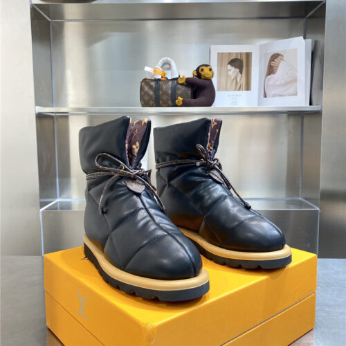High Quality Luxury Louis Vuitton Down Snow Boots – Style 90819