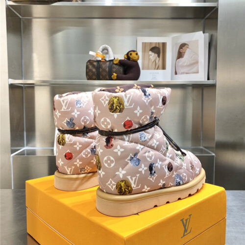 High Quality Luxury Louis Vuitton Down Snow Boots – Style 25283 alternate view