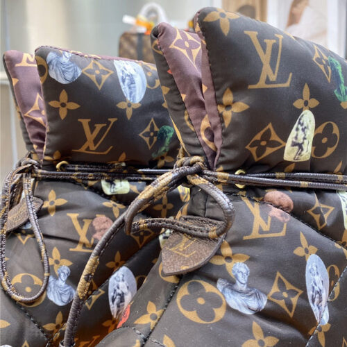 High Quality Luxury Louis Vuitton Down Snow Boots product detail