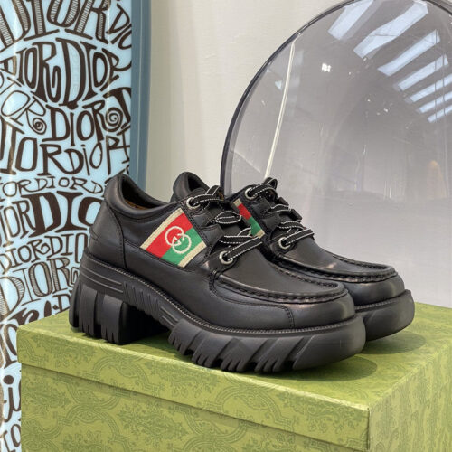 High Quality Luxury Gucci Platform Sneakers – Style 78003 alternate view