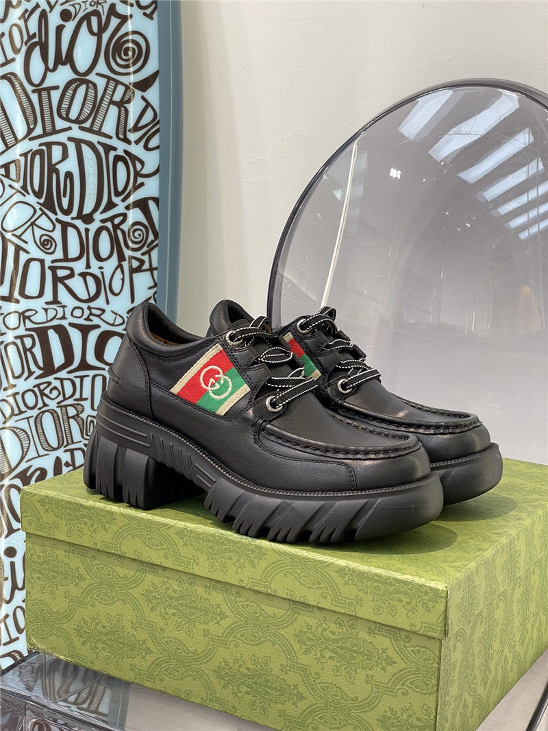 High Quality Luxury Gucci Platform Sneakers – Style 78003 product detail
