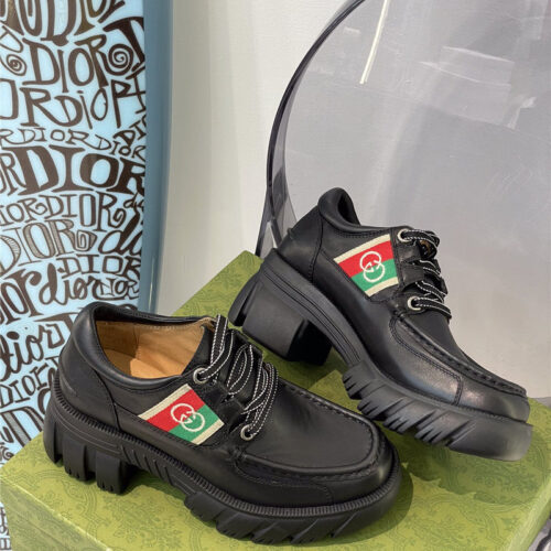 High Quality Luxury Gucci Platform Sneakers – Style 78003 product detail