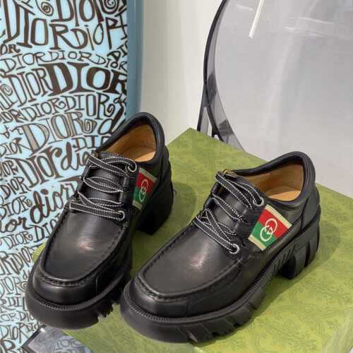 High Quality Luxury Gucci Platform Sneakers – Style 78003 product detail