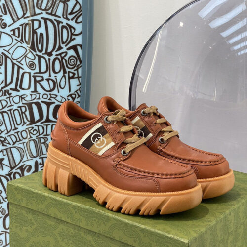 High Quality Luxury Gucci Platform Sneakers – Style 10771 alternate view