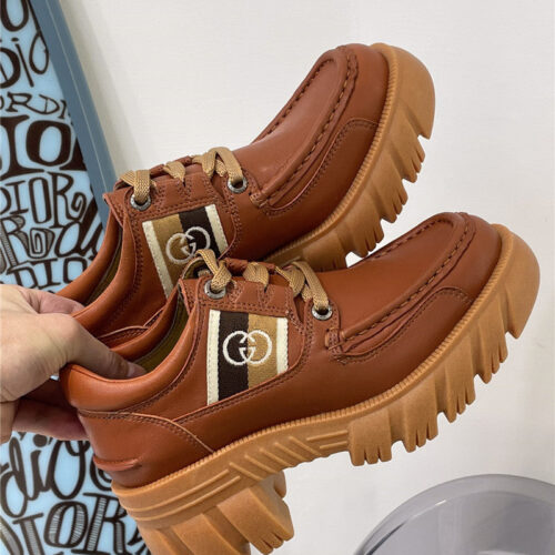 High Quality Luxury Gucci Platform Sneakers – Style 10771 product detail