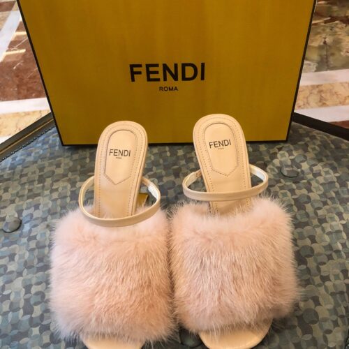 High Quality Luxury Fendi First High-Heeled Sandal – Style 74643