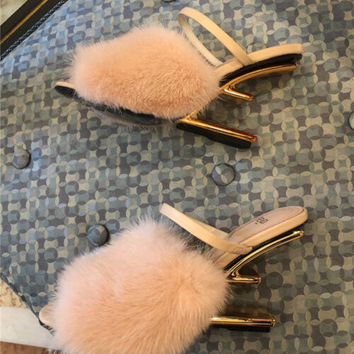 High Quality Luxury Fendi First High-Heeled Sandal – Style 74643 alternate view