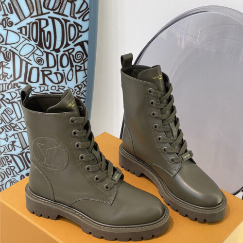 High Quality Luxury Louis Vuitton Flat Boots