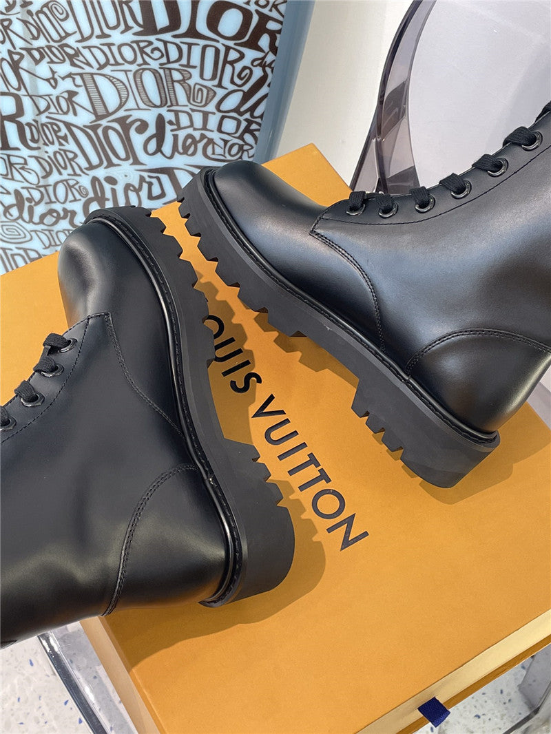 High Quality Luxury Louis Vuitton Flat Boots – Style 84579 product detail