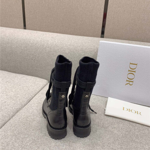High Quality Luxury Dior Knit Sock Boots – Style 91302 product detail