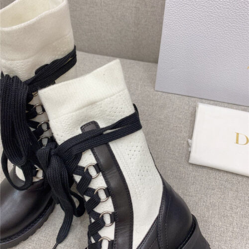 High Quality Luxury Dior Knit Sock Boots product detail