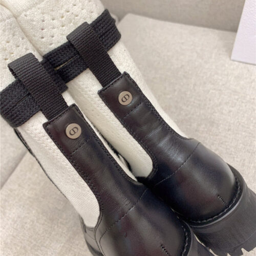 High Quality Luxury Dior Knit Sock Boots product detail
