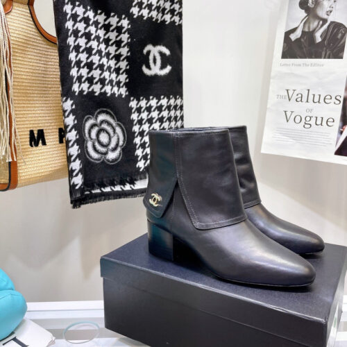 High Quality Luxury Chanel New Styles Short Ankle Boots