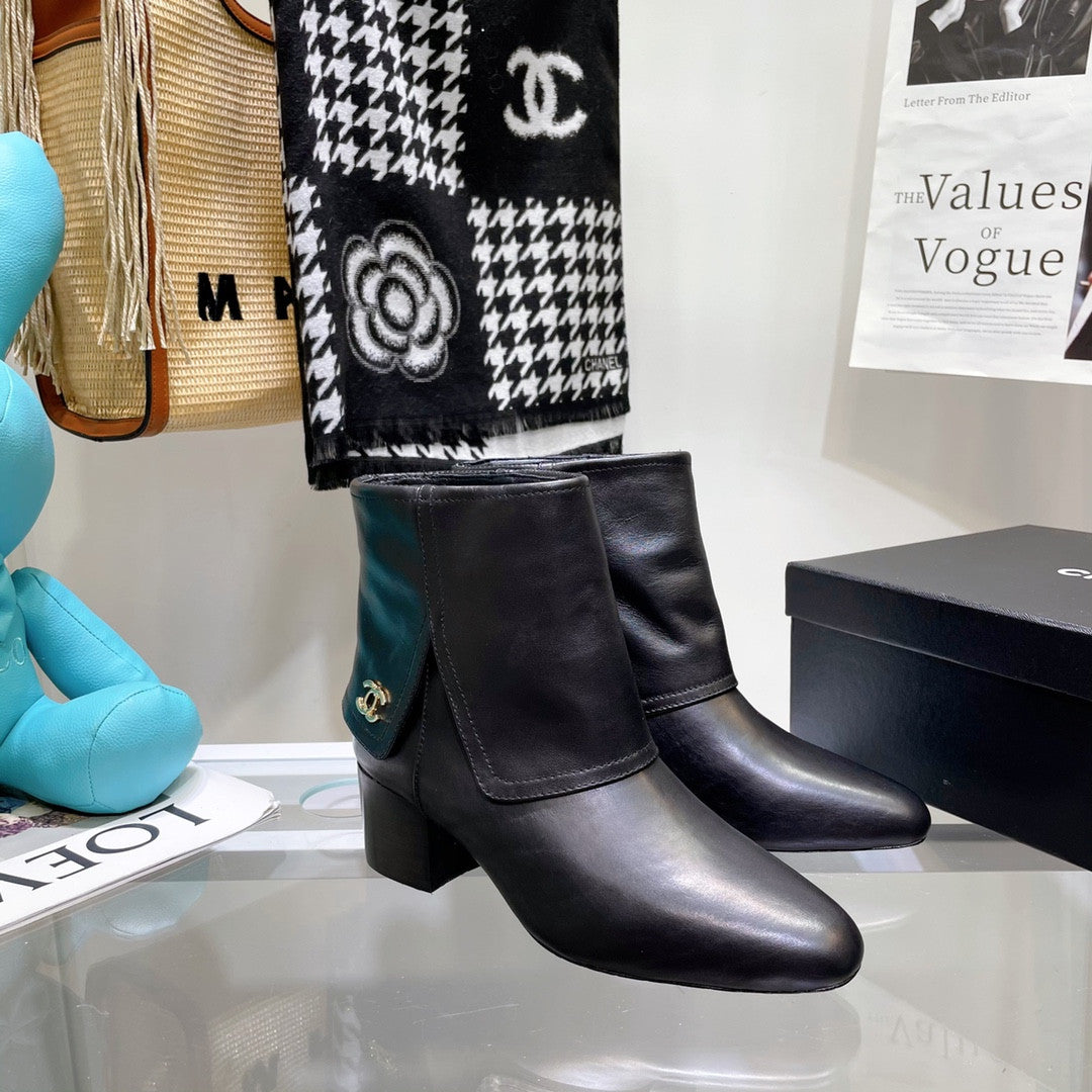 High Quality Luxury Chanel New Styles Short Ankle Boots product detail