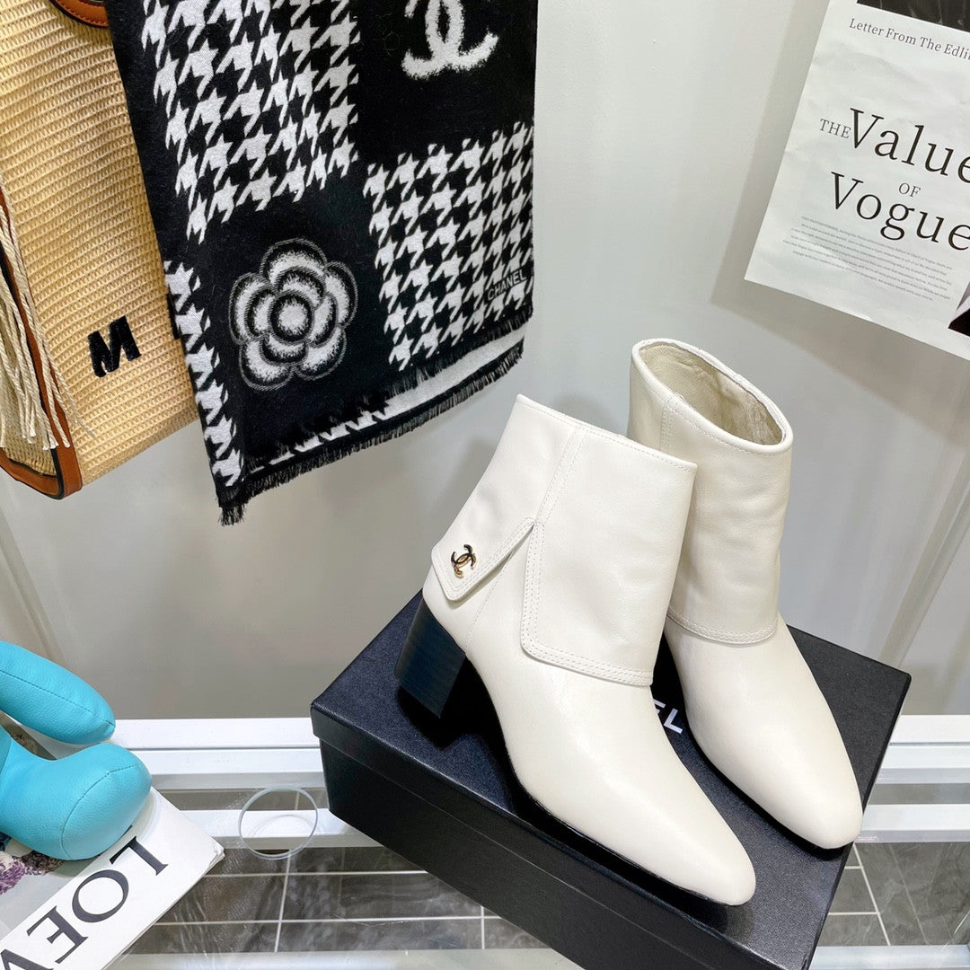 High Quality Luxury Chanel New Styles Short Ankle Boots – Style 75878 product detail