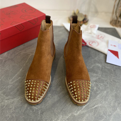 High Quality Luxury Christian Louboutin Red Bottoms Boots Womens – Style 47348 product detail