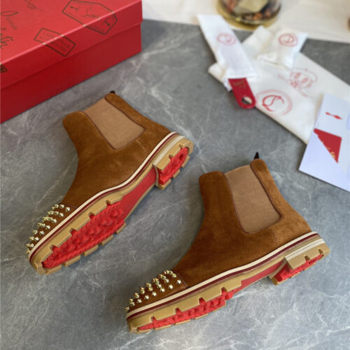 High Quality Luxury Christian Louboutin Red Bottoms Boots Womens – Style 47348 product detail